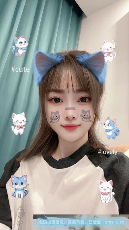 徐汇短发白栀女友洋洋